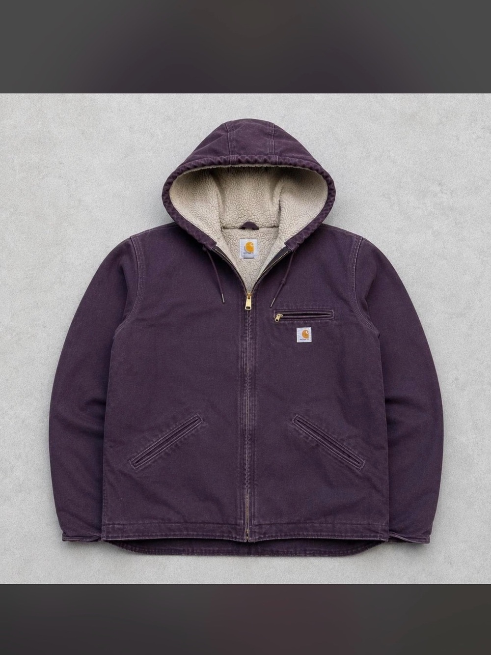 Carhartt Women’s Medium Hooded Sherpa-Lined Jacket